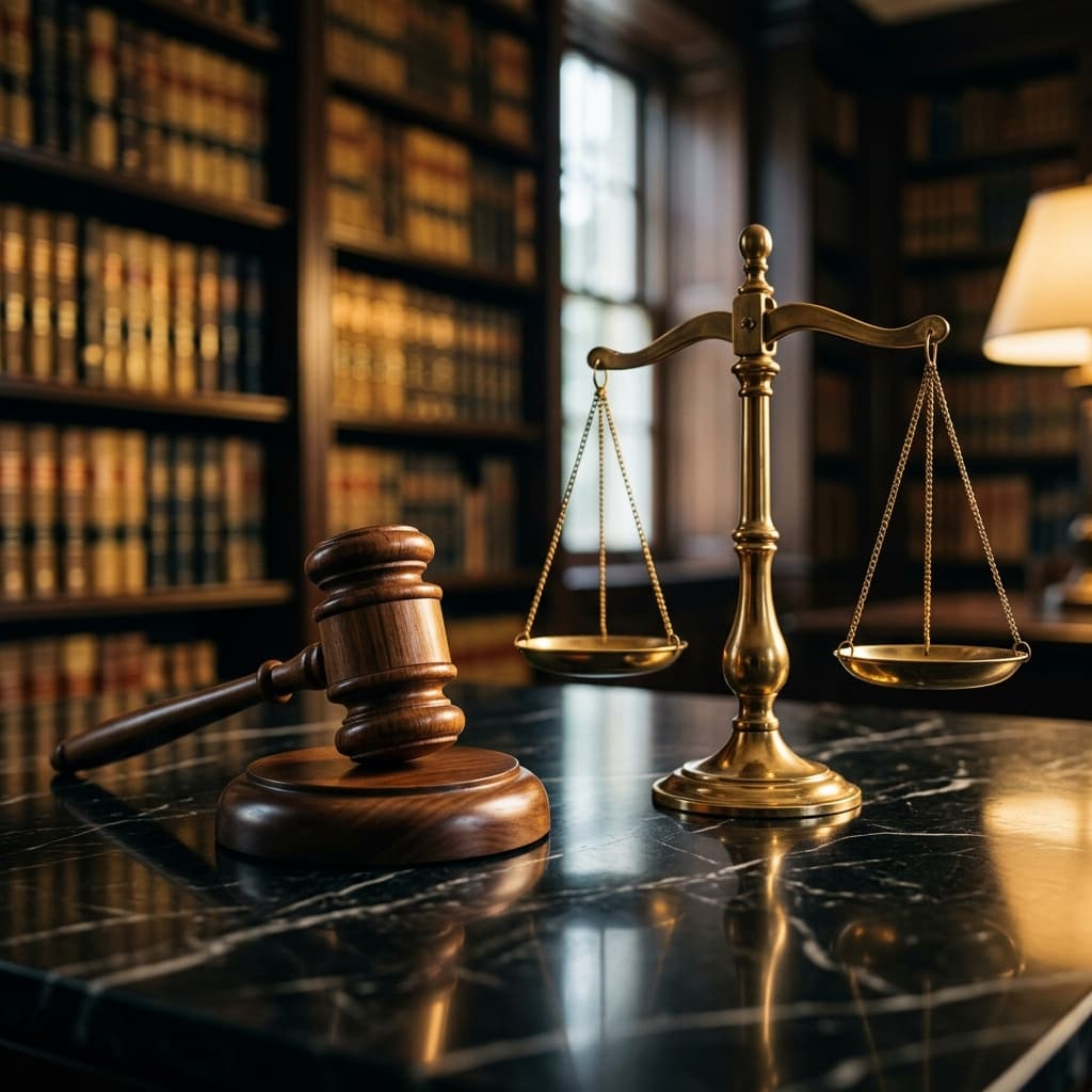 Legal Gavel and Scales