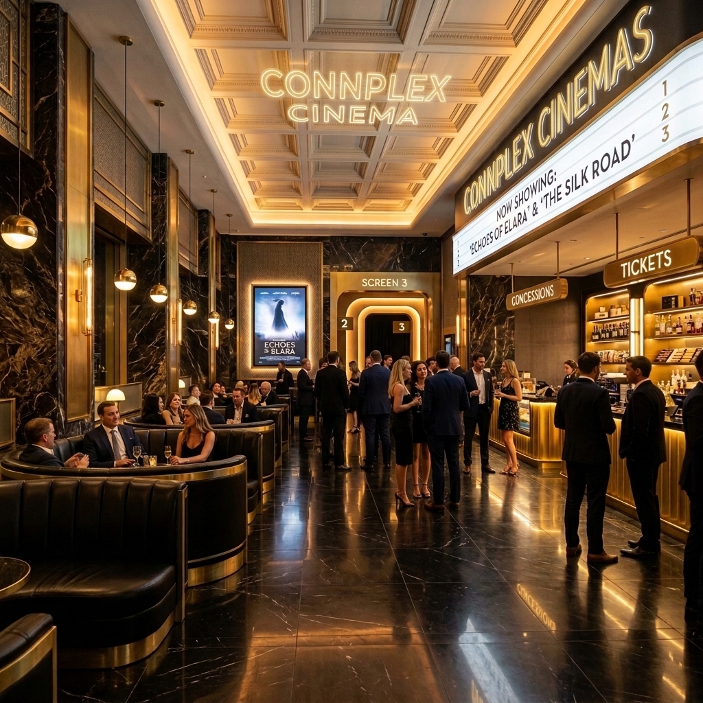 Luxury Connplex Cinemas lobby