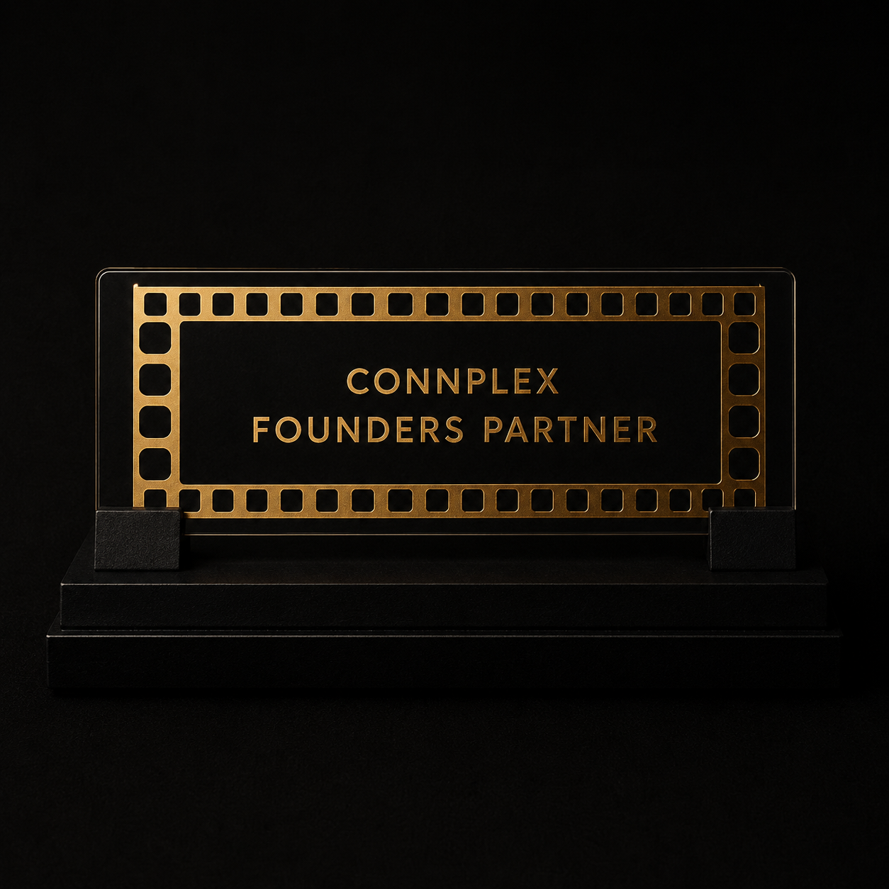 ACRYLIC FILM STRIP NAMEPLATE